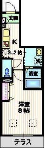 アズール自由が丘の間取り