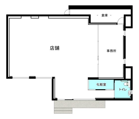 【間取り】 | 下南部3丁目貸店舗