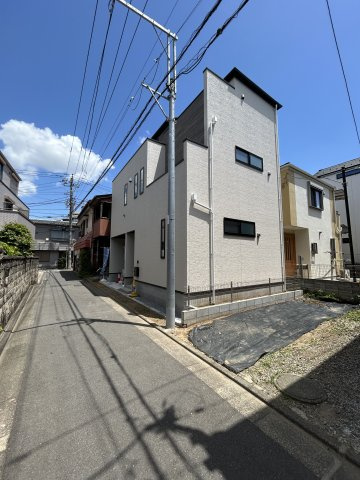戸建 川崎市幸区北加瀬２丁目の前面道路含む現地写真
