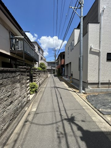戸建 川崎市幸区北加瀬２丁目の前面道路含む現地写真