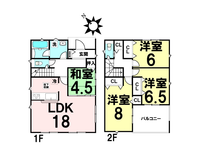 新築戸建　亀山8丁目(No.3／No.3) 