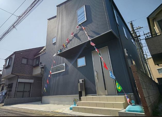 【新築】鶴ヶ島市上広谷新築分譲住宅 全1棟の外観|陽当り良好です！