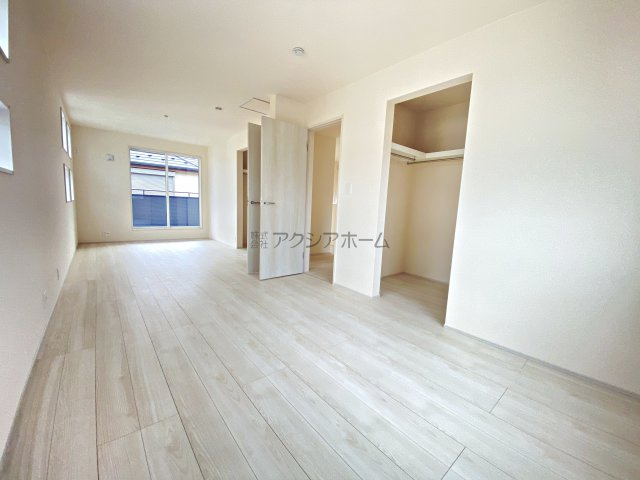 所沢市向陽町・全1棟　新築一戸建　～1部屋増やせる！～の子供部屋|2F洋室6.0帖+6.75帖（1部屋を2つの部屋にアレンジできるフレキシブルルーム）