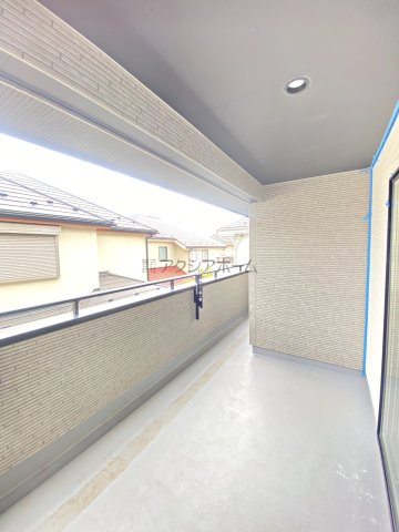 所沢市向陽町・全1棟　新築一戸建　～1部屋増やせる！～のバルコニー