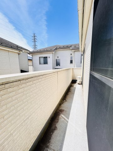 あきる野市上代継　中古住宅☆駅徒歩約10分☆のバルコニー
