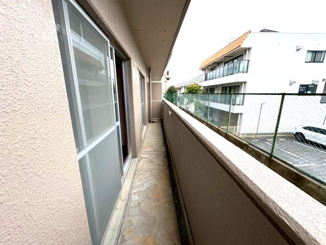 コンフォート津々山台のバルコニー