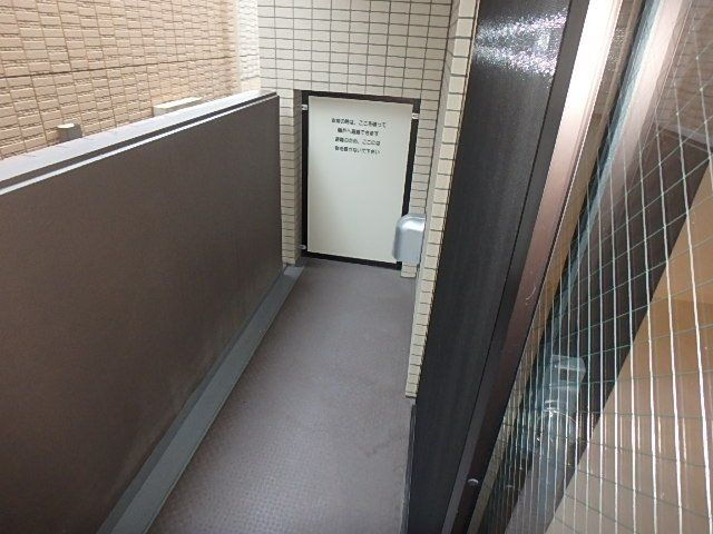 ブライズ清澄白河のバルコニー