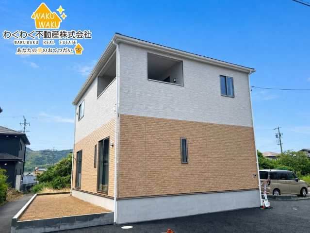 藤枝市岡部町内谷　第3／の前面道路含む現地写真|【限定1棟】2026年６月初旬撮影