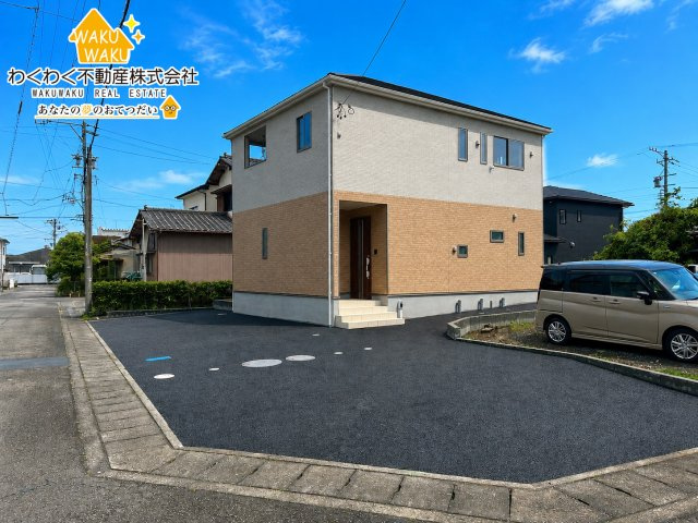 藤枝市岡部町内谷　第3／の駐車場|【限定1棟】2026年６月初旬撮影