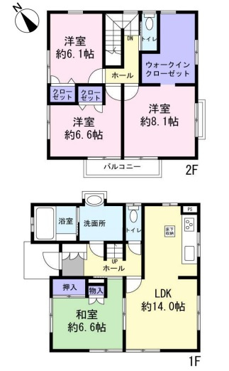 【間取り】 | 八千代台東６丁目　中古戸建て | 間取り図