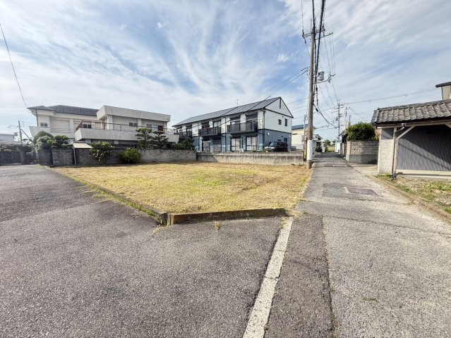 貝塚市畠中2丁目　建築条件無し土地の外観