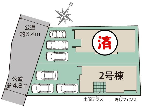 【同施工物件ご案内可能】知多郡東浦町石浜中平地　全2棟の区画図|事前予約にて現地ご見学いただけます！お気軽にお問い合わせください♪
■株式会社　セキュアハウス■
住宅ローンに強く、知識、経験豊富なスタッフ在籍
お客様に寄り添い、ご成約後もサポート致します