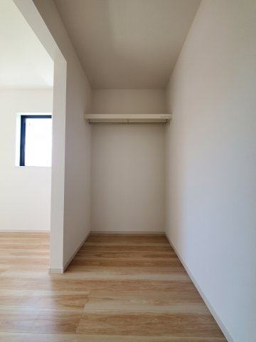 三郷市　新和3丁目　新築戸建　全1棟の収納|ウォークインクローゼットを完備。お荷物が多い方でも安心のスペースです