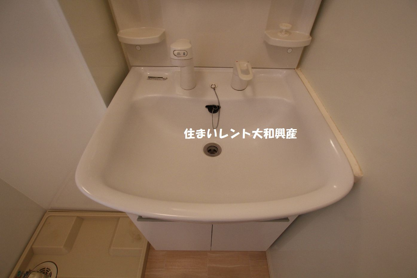 コーポミナモト２の独立洗面台