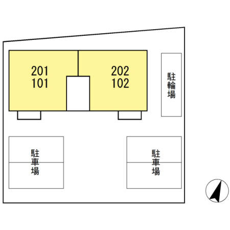 コーポミナモト２の地図
