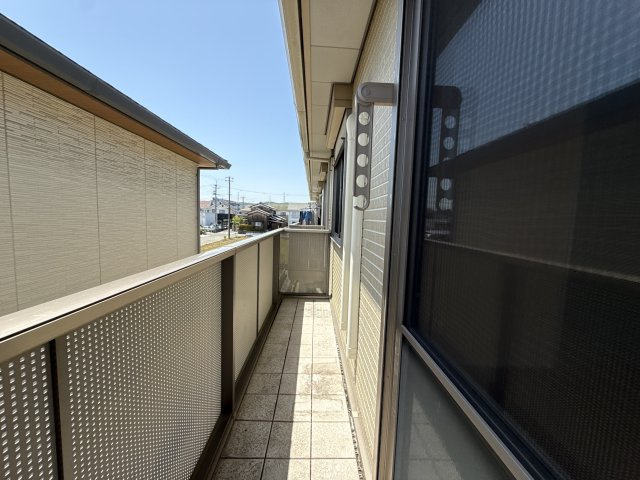 ヴィラーチェ東山のバルコニー