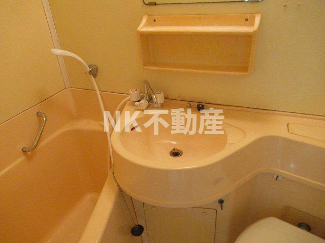 【洗面所】 | 八戸ノ里グリーンハイツ（八戸ノ里賃貸） | 洗面です