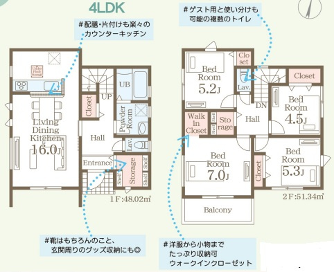 リーブルガーデン熊本市南区護藤町第三の間取り