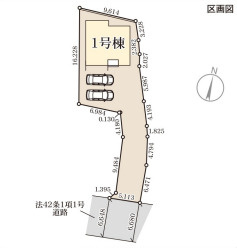リーブルガーデン熊本市南区護藤町第三の区画図