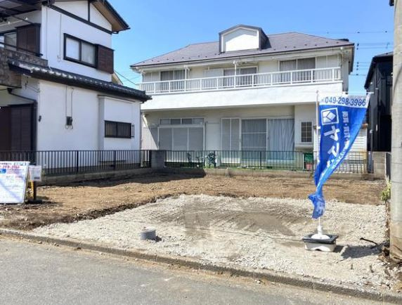 【新築】鶴ヶ島市藤金第15 全1棟の外観|南向きです！