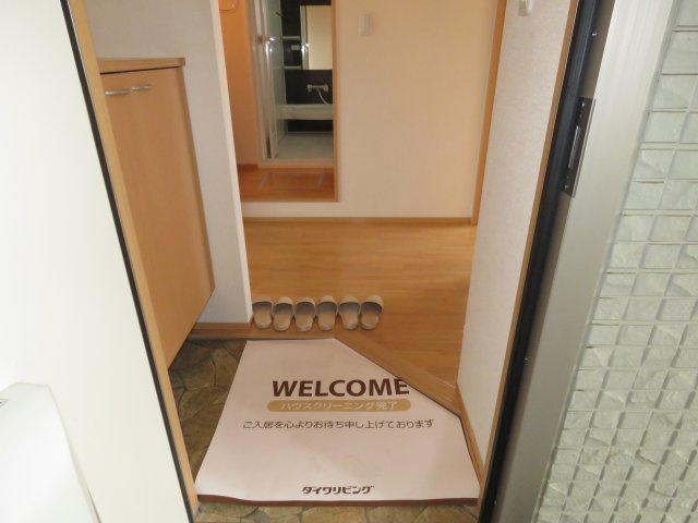 グランドソレイユの玄関