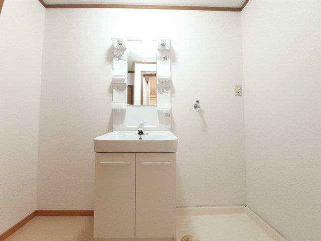 モアステージⅡの洗面所|忙しい朝には欠かせない洗面所です