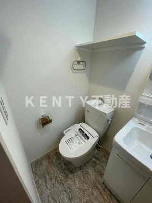 【トイレ】 | エクセラン仲六郷 | ゆったりとした空間のトイレです
