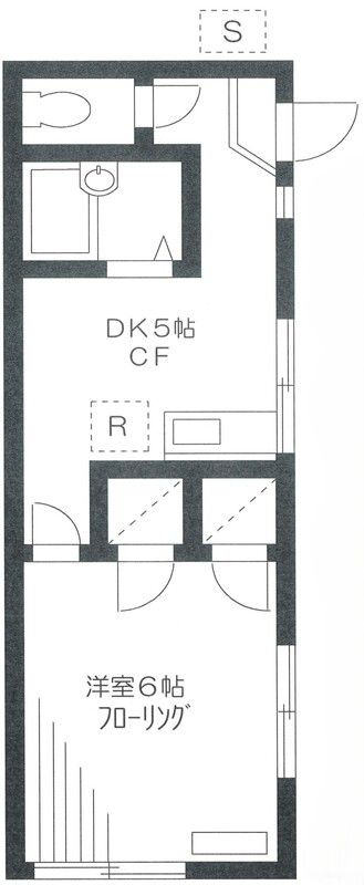 荏原ハイツの間取り