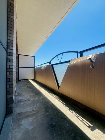 ラポール須磨のバルコニー