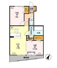 エクレールの間取り