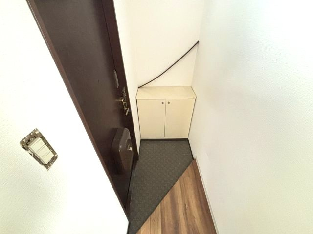シャトードイワネJ号館の玄関