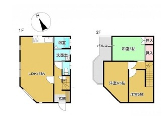船橋市北本町２丁目の間取り