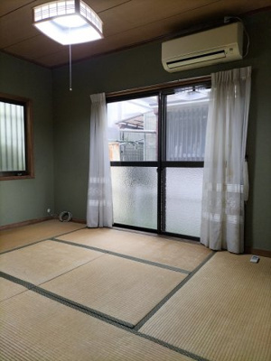 【和室】 | 安岡寺町５丁目貸家 | 和室　１Ｆ北側　※エアコンは設備保証なし