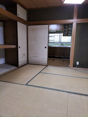 【和室】 | 安岡寺町５丁目貸家 | 和室　１Ｆ中側