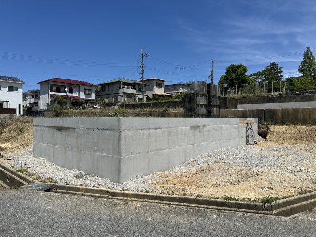 神戸市西区美穂が丘４丁目新築戸建16号地の前面道路含む現地写真|2026年5月11日撮影