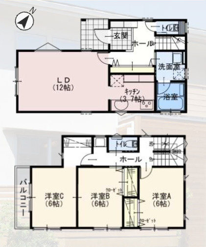高座郡寒川町岡田2丁目　新築戸建　全1棟