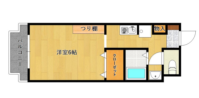 【間取り】 | ネオシティ瀬田 | ※反転タイプあり