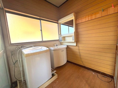 【洗面所】 | 喜多方市熊倉町新合字小沼　倉庫有　平屋