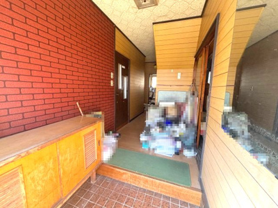 【玄関】 | 喜多方市熊倉町新合字小沼　倉庫有　平屋