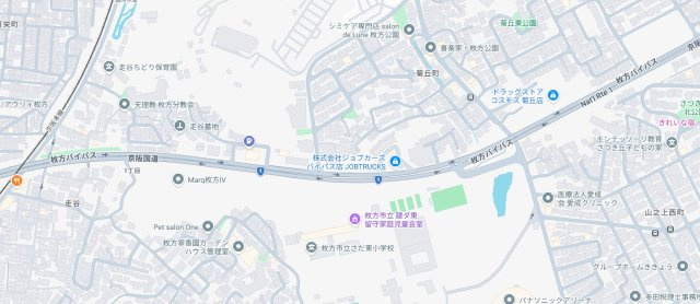 5日(土)6日(日)現地ご見学可能！　枚方市菊丘町　限定1邸の地図