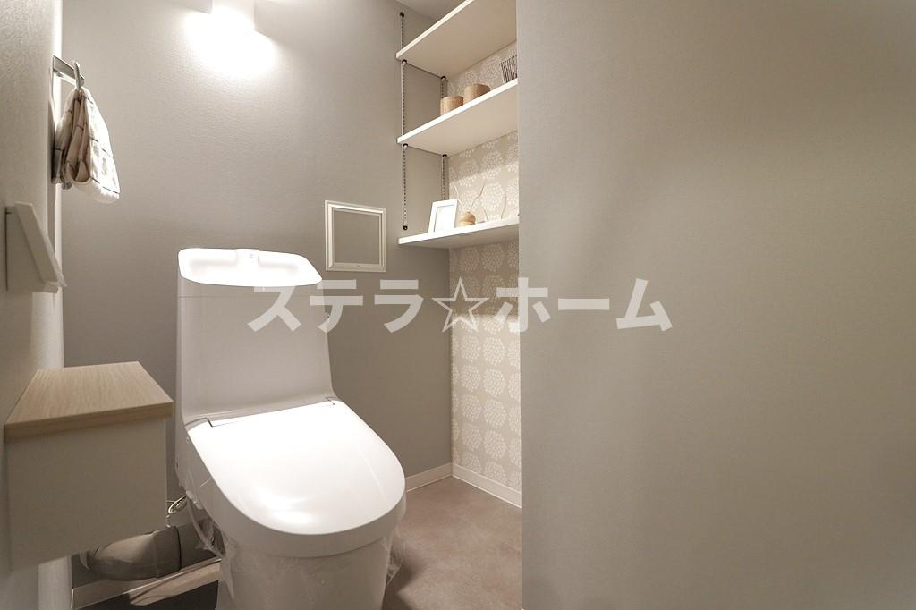 森之宮パークサイドコーポのトイレ|ゆったりとした空間のトイレです