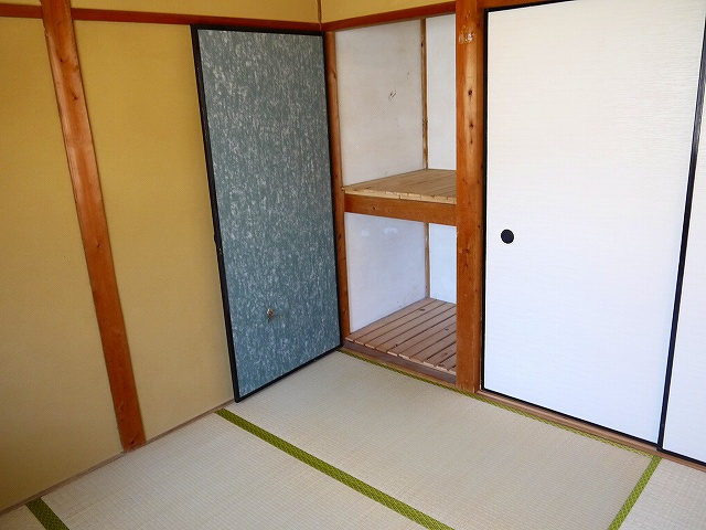 中田正宏貸家の収納|大きなスペースがあり、収納には困りません