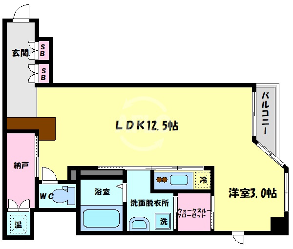 アーバンフラッツ瓦町の間取り|アーバンフラッツ瓦町　間取り