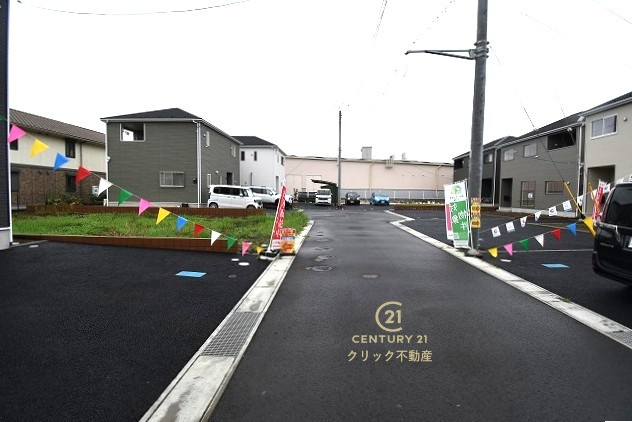 Cradlegarden　 水戸市平須町　第8　1の前面道路含む現地写真|現地撮影（2026年8月）