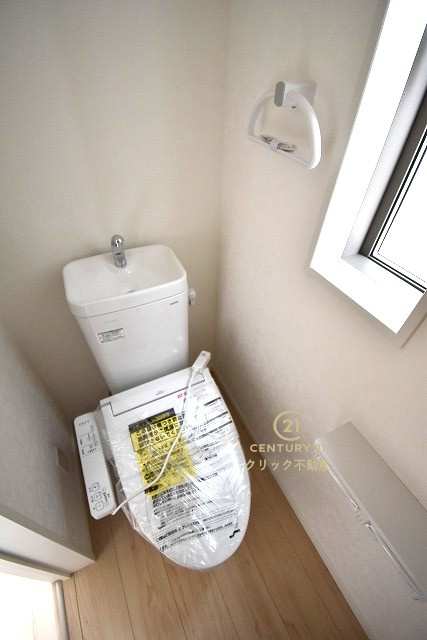 Cradlegarden　 水戸市平須町　第8　1のトイレ|１階と２階、２ヶ所に清潔なトイレ。お掃除しやすいシンプルなデザイン。
毎日使う空間と機能だから、いつまでも清潔なスペースであってほしいのがトイレです。