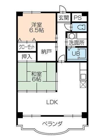 みゆきサンプラザの間取り