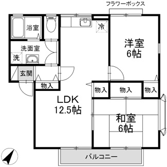 【間取り】 | ベルコート