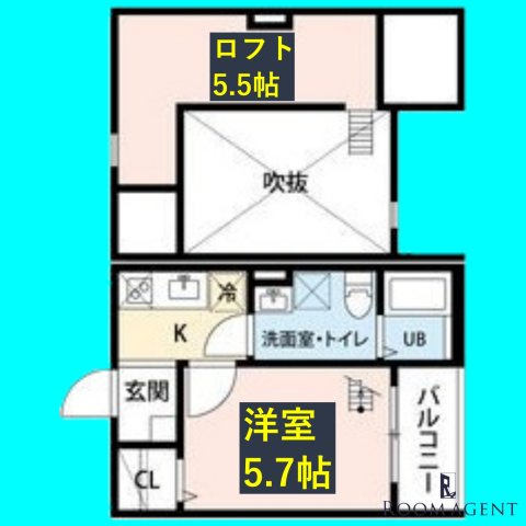 Pastoso　K(パストーソケー)の間取り