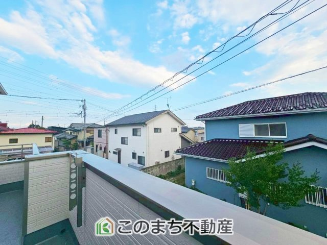 ハートフルタウン宇都宮市鶴田町2488番の展望|バルコニーからの眺めです！
