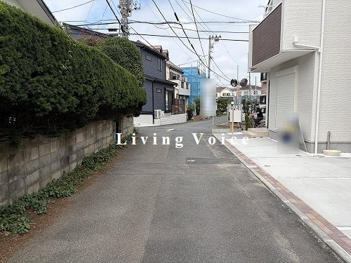 【仲介手数料０円】座間市ひばりが丘14期　新築一戸建ての前面道路含む現地写真|座間市ひばりが丘14期　新築一戸建て